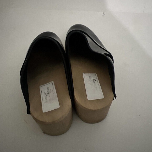 Kerstin Adolphson Clog Shoe, Women Sz9 Black Patent Leather Made in Sweden - Picture 4 of 8